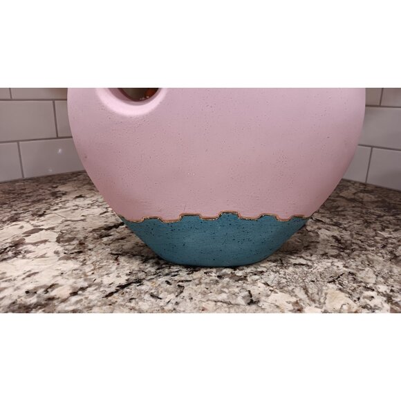 Northwest Coast Ceramic Art Vase Loon Image signed Ruby Joseph Canada Aboriginal - Picture 9 of 16